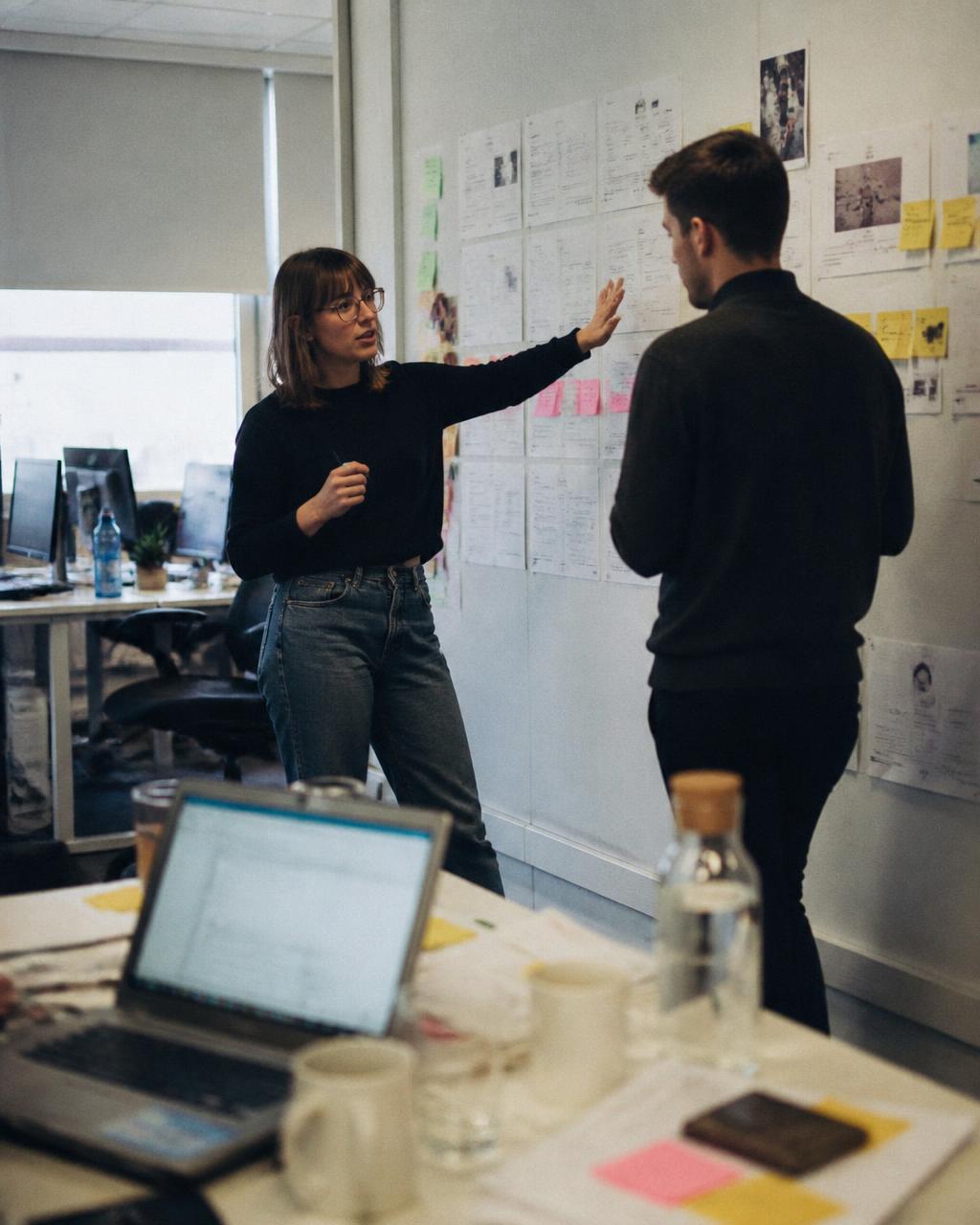 Media plan and audience targeting dashboards with a rising campaign performance curve